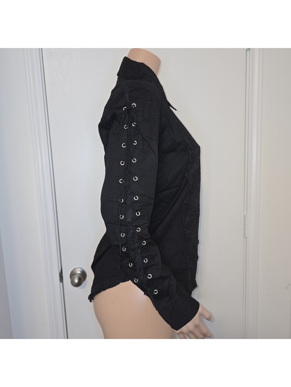 Dead Threads Gothic Medieval Visual Kei Long Sleeve Blouse - Picture 8 of 15